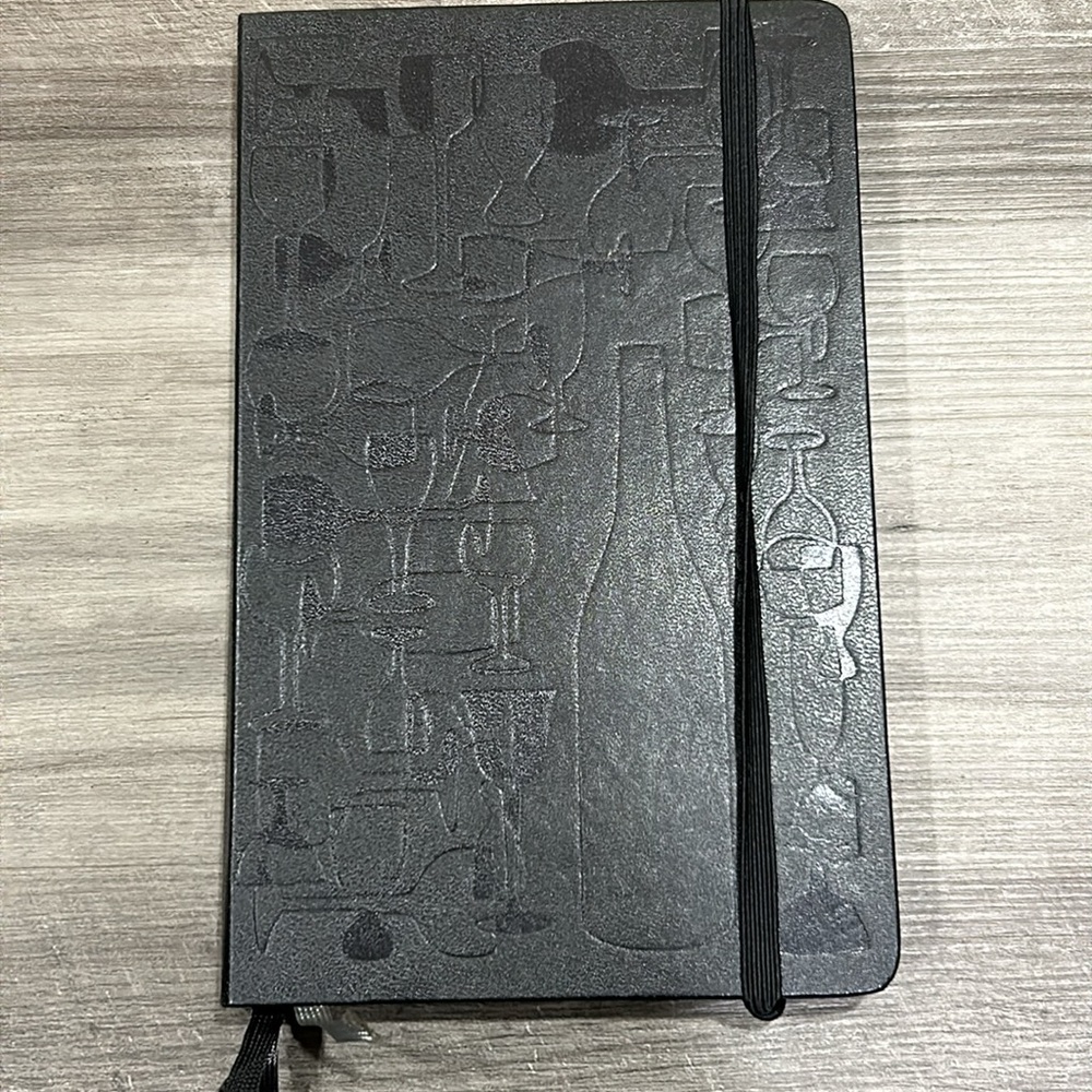 Bundle for 3/$12 NEW Embossed Moleskine Wine Journal